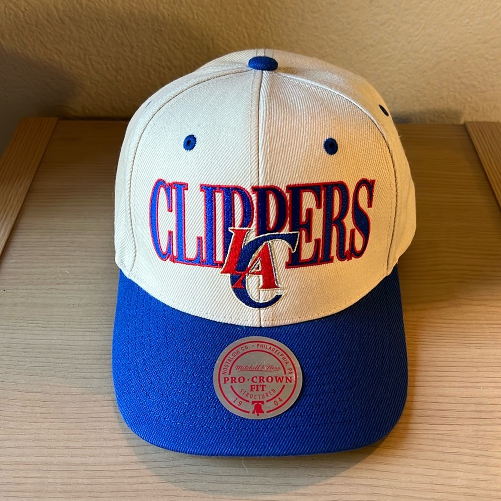 Mitchell & Ness LA Clippers SnapBack Hat NWT